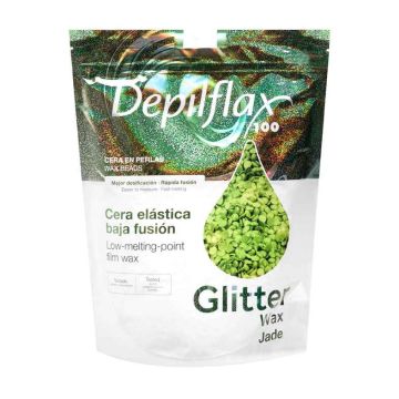 Твёрдый воск «Depilflax Jade»