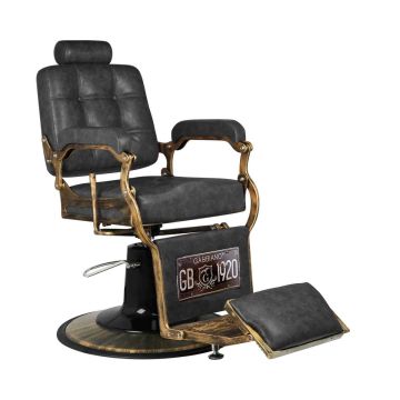Barber chair "Gabbiano Boss", 20 cm headrest