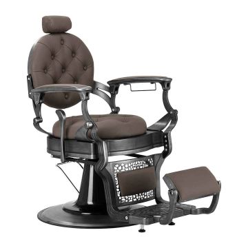 Barber chair Gabbiano Niccolo, Brown