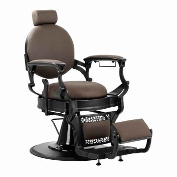 Barber chair Gabbiano Niccolo, Brown