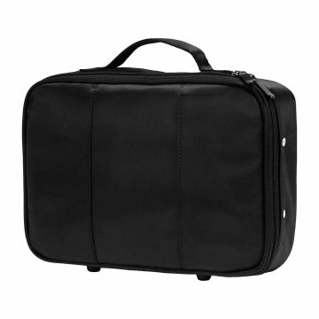 Hairdressing tool box ActiveShop, With compartment system, Black