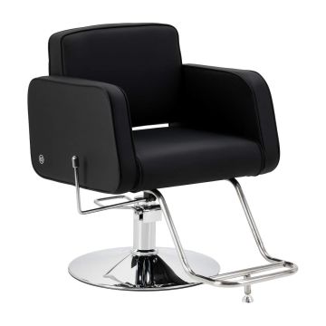 Hairdressing chair Omega Andromeda, Hydraulic, Black