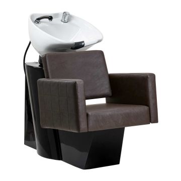 Barbershop washing station Gabbiano Ankara, adjustable washbasin