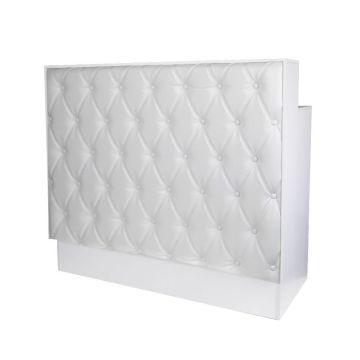 Barbershop reception desk Gabbiano, White