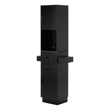 Barber station Gabbiano Totem, black/gold