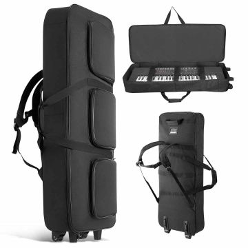 Keyboard case VEVOR ZL-SND-0684, 88 keys, 3 pockets, 104 × 43 × 13 cm