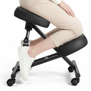 Kneeling chair VEVOR, without backrest, Black, 71 × 50 × 23 cm