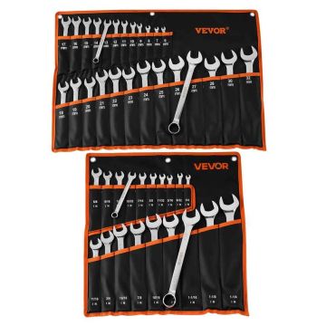 Combination wrench set VEVOR, 44 pcs.