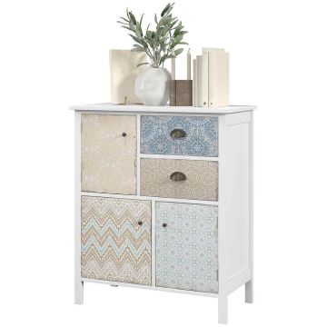 Chest of drawers Homcom 68x34x80cm., various colors