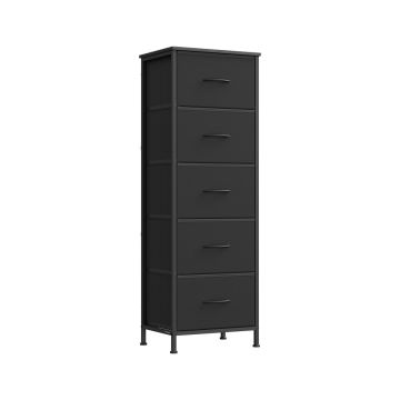 Komoda SONGMICS, 4 szuflady materiałowe, 39,6 × 116,7 × 30 cm