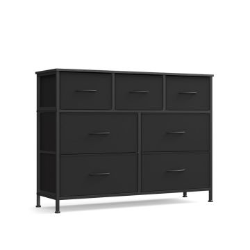 Komoda SONGMICS, 4 szuflady materiałowe, 98,8 × 73,7 × 30 cm