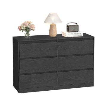 Komoda VASAGLE Kailyn, 6 szuflad, 40 × 119,4 × 75 cm