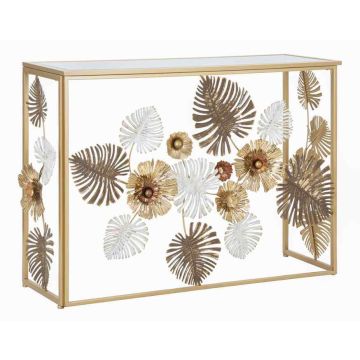 Консольный стол Mauro Ferretti Glam Floris, 113 × 80 × 40 см