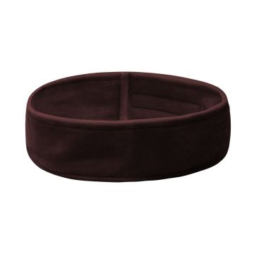 Cosmetic headband, Brown, 6 × 63 cm