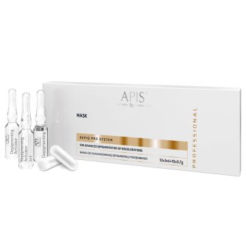 Maska kosmetyczna DEPIQ PRO SYSTEM, 10 × 3 ml + 10 × 0,7 g
