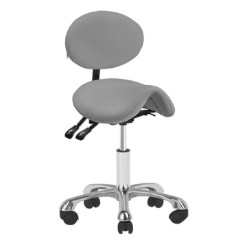 Cosmetic stool 1025, Grey