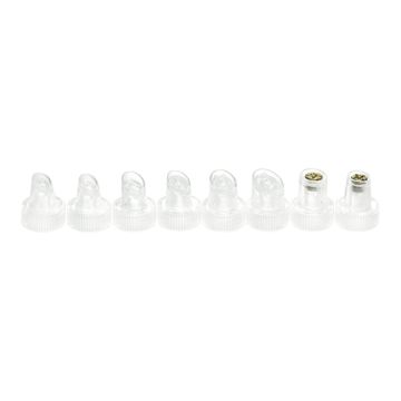 Hydrogen+ 6-in-1 beauty device attachment set, 8 pcs