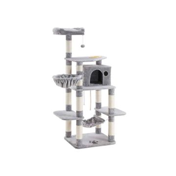 Scratching post 174 cm., light gray