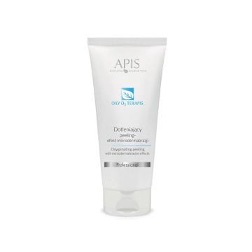 Kremowy peeling do twarzy Apis, podwójne działanie