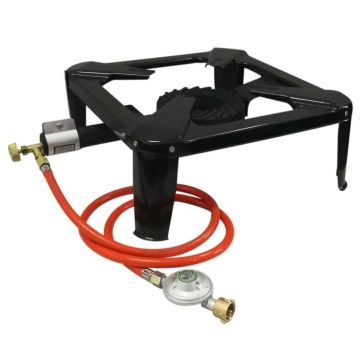 Tourist gas lighter, black