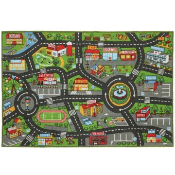 Baby play mat, double-sided, 200 × 150 × 0.5 cm