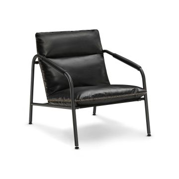 Fotel 90x74,2x90cm., czarny
