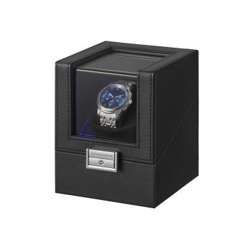 SONGMICS JWB030B01 nakręcarka zegara, 1 zegar, 12,9 × 15,9 × 12,2 cm