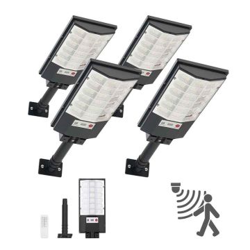 Lampy solarne zewnętrzne VEVOR RBTYNLD-004, 4 szt., 33,5 × 23,5 × 24,3 cm