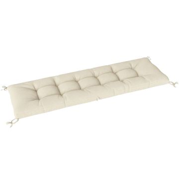 Outdoor seat cushion, 198 × 65 × 13 cm
