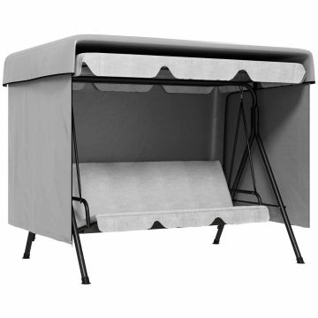 Outdoor swing cover Outsunny 215x155x150cm., gray