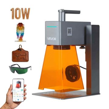 Laser engraving machine VEVOR Nano Pro, 12 W, 5000 mm/s, 330 × 280 × 260 mm