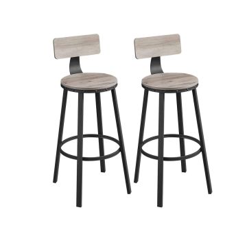 Set of 2 bar stools