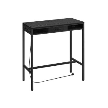 Coffee table 40x99.8x104.6cm., black