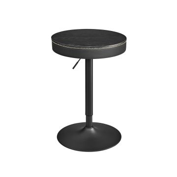 Bar stool 58.7x58.7x105cm., black