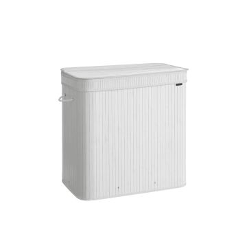 Laundry basket 54.5x34.5x61cm., white