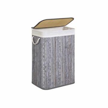 Laundry basket 72 L, vintage gray