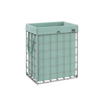 Laundry basket 90L., yellow/silver color