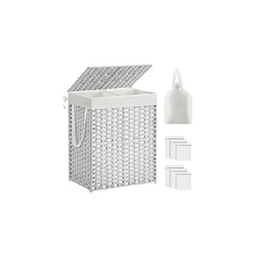 Laundry basket 90L., white