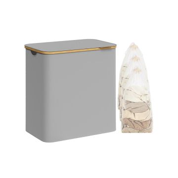 Laundry basket 38.5x60x70.5cm., gray