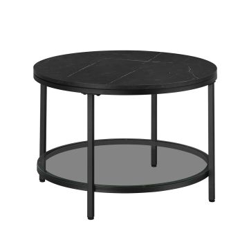Coffee table 65x46cm., black
