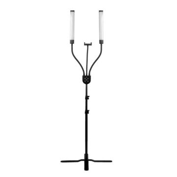 LED lamp ACTIVESHOP POLLUKS IV, 2 heads, Black