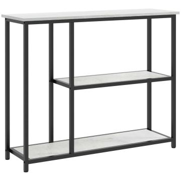 Półka Homcom 100x30x80cm, szaro-czarna