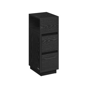Stolik nocny 30x25x65cm., czarny