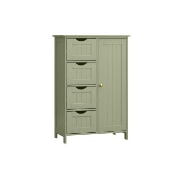 Bathroom cabinet 30x55x82cm., green