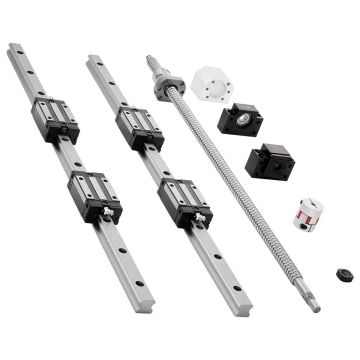 Linear guide set VEVOR HGR20RM1605 600L, 2 pcs. with 4 blocks