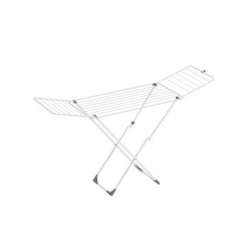 Suszarka do ubrań 50x182x102,5cm, biało-szara