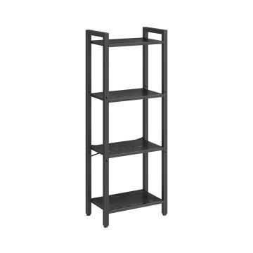 Shelf 40x26x107cm., black