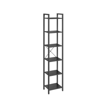 Shelf 30x40x187.5cm., black