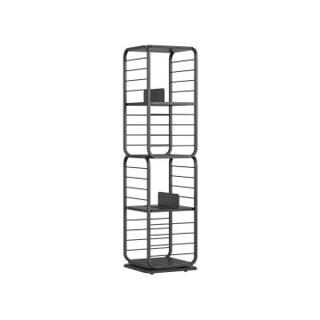 Shelf 43x43x158cm., black