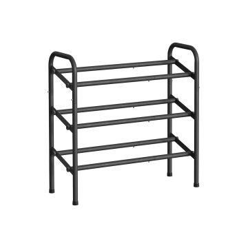 Półka na buty 23x83x58cm., czarna